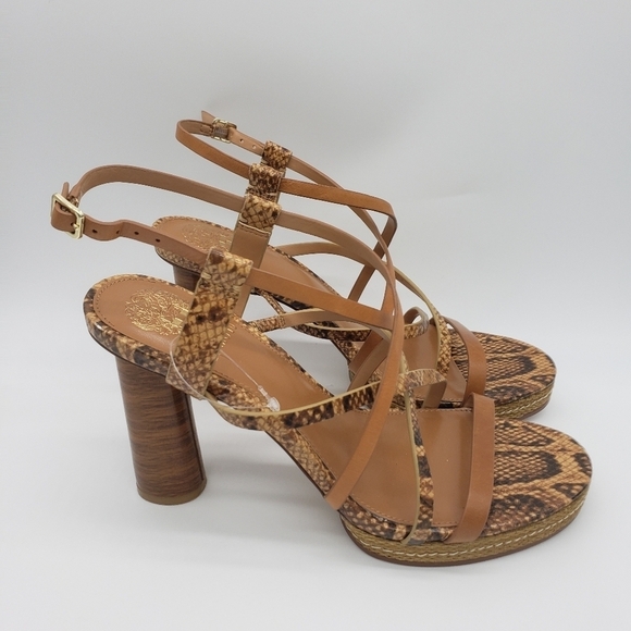 1974- Vince Camuto Neloette High Heels Sandals 9M - Picture 1 of 5